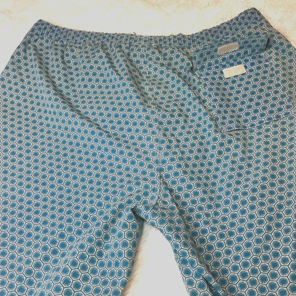Psycho Bunny 2xl Tall Men's geometric Swim Drawstring Shorts/trunks